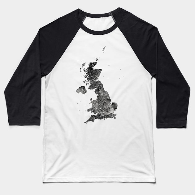 United Kingdom Baseball T-Shirt by Art Designs